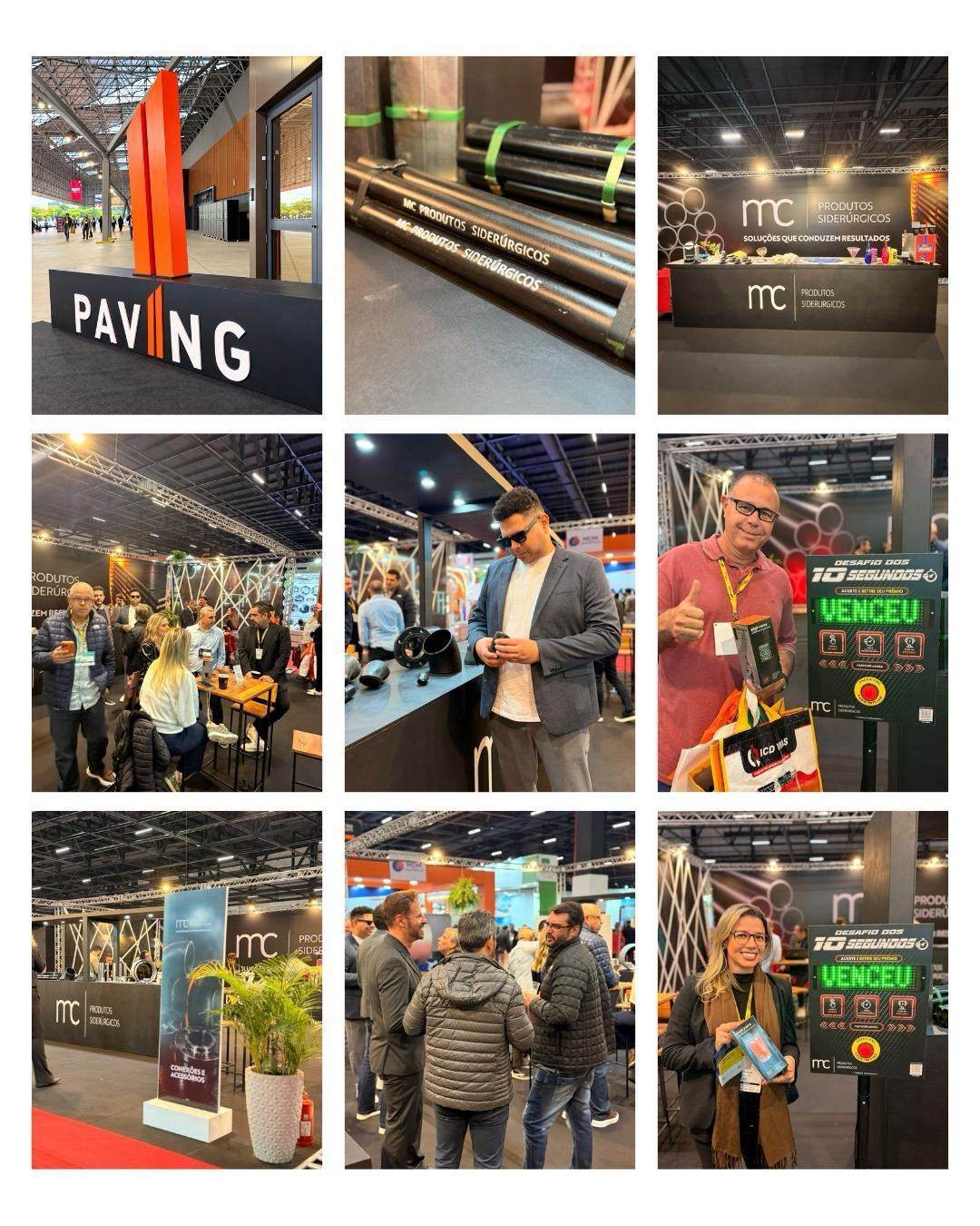 Estande MC na Paving Expo